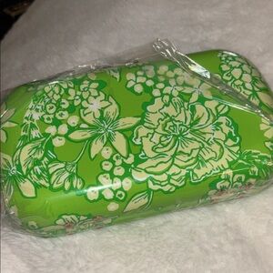 Lilly Pulitzer Clutch Limeade It’s a Spring Thing NWT